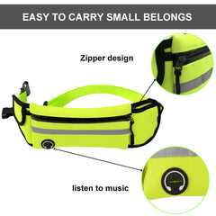 Hands-Free Reflective Pet Waist leash with Bag