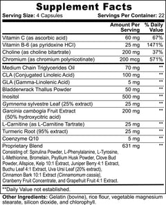 🔥 MetaboCore™ Fat Burner with MCT & L-Carnitine