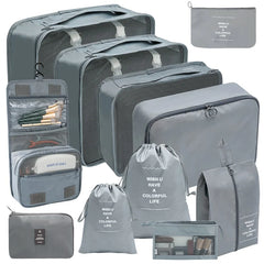 Set of 10 Toiletries Travel Bag