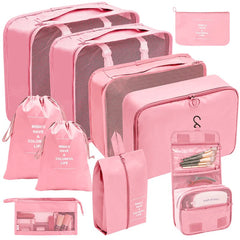 Set of 10 Toiletries Travel Bag