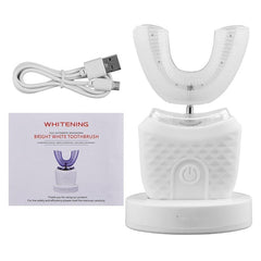 360 Ultrasonic Blue Light Whitening Electric Toothbrush