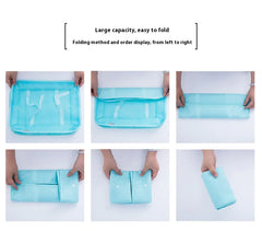 Set of 10 Toiletries Travel Bag