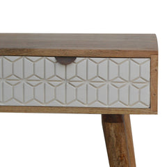 Solid Wood Carved Console Table