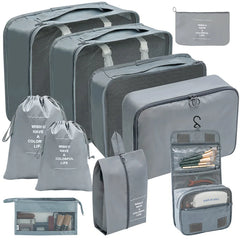 Set of 10 Toiletries Travel Bag