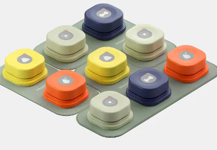 Trainable Dog Communication Toy with Sound Buttons (Set)