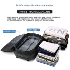Men's Multifunction Travel Business Backpack
