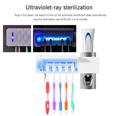 Anti-bacteria UV Automatic Toothbrush Sterilizer and dispenser
