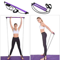 Women’s Fitness Resistance Bar for Home Workouts