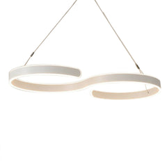 Contemporary Acrylic LED Swirl Shaped Light Fixture WAS £179 NOW £139