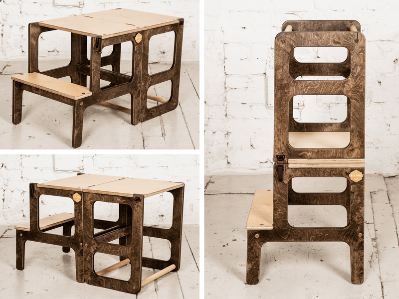 2 in 1 Brown Kitchen helper/table PRICE REDUCTION WAS £169 NOW £149