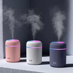 Portable Air Humidifier Aroma Essential Oil Diffuser for Car & Home