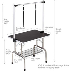 36"Adjustable  Professional Dog Pet Grooming Table