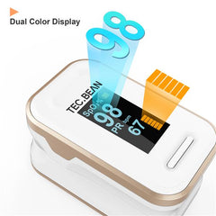 Tec.bean Fingertip Pulse Oximeter Blood Oxygen Saturation Monitor