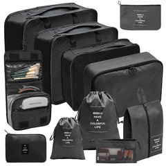 Set of 10 Toiletries Travel Bag