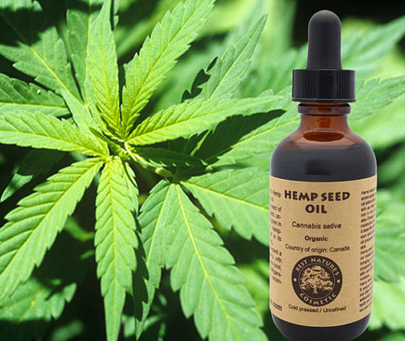 100% Pure Hemp Seed Oil (organic, cold pressed skin care