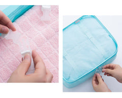 Set of 10 Toiletries Travel Bag