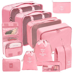 Set of 10 Toiletries Travel Bag